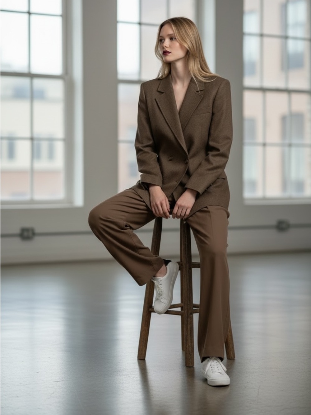 Yves Saint Laurent Double-Breasted Jacket - Picture 3 of 10